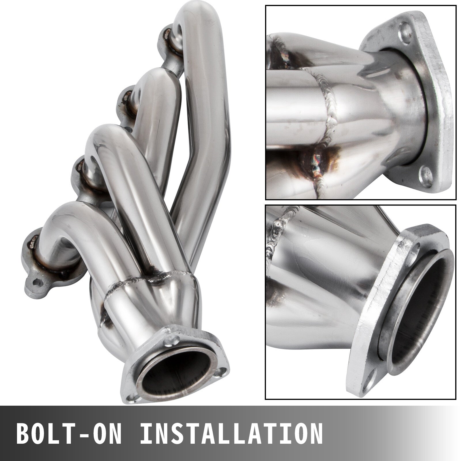 VEVOR Swap S10 Conversion Headers fit Chevy LS1 LS2 LS3 LS6 Engines 4.8 5.3 6.0