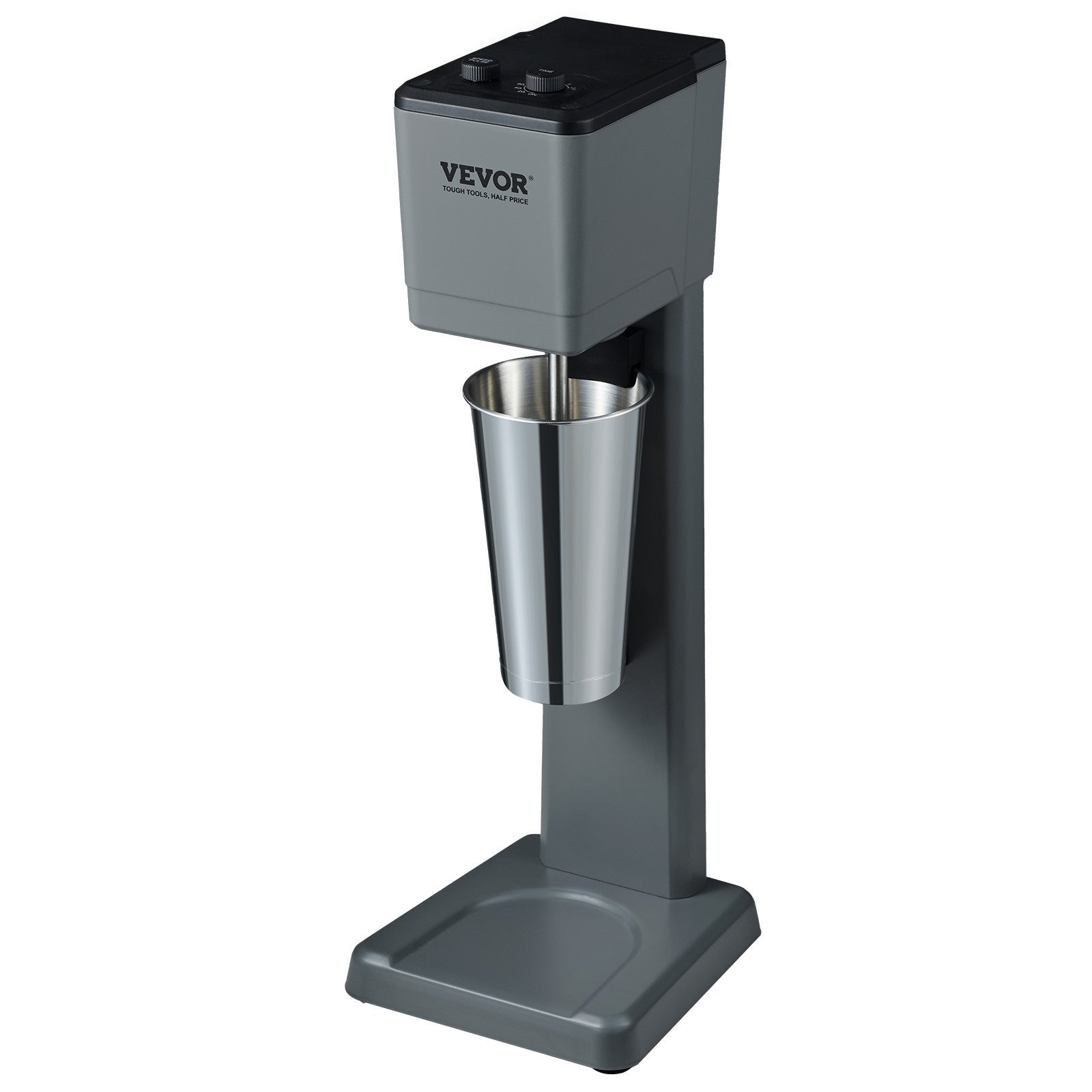 VEVOR Milkshake Maker Mixer Machine 375W Stainless Steel Drink Tea Milk Blender