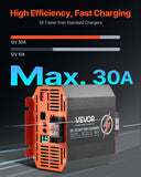 VEVOR 12V 30A DC to DC Charger Battery Charger 375W for Lead-Acid and Lithium