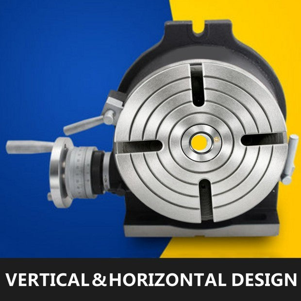 VEVOR HV8 Rotary Table - Horizontal/Vertical, 3MT for Milling & Drilling