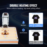 Heat Press Machine 15 x 15 in Sublimation Printer Transfer for DIY T-shirt