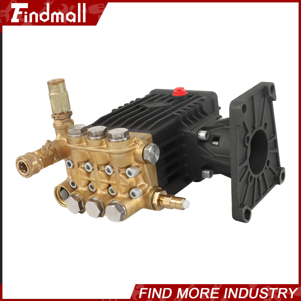 4 GPM Pressure Washer Pump 4400 psi Power Washer Pump 1" Shaft Horizontal New