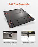 VEVOR Tri-Fold Truck Bed Tonneau Cover, Compatible with 2009-2024 Ram 1500 (19-2