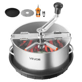 VEVOR Manual Bud Leaf Trimmer 12 in Electric Reaper Bowl Hydroponic Trimming