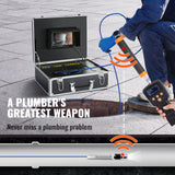 Uimoso 30m/100ft 7" Sewer Camera Pipe Inspection Camera 1000TVL 512Hz Locator
