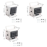 VEVOR Electric Garage Heater, 5000/7500/10000-Watt Digital with Remote Ceiling