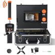 Uimoso 30m/100ft 7" Sewer Camera Pipe Inspection Camera 1000TVL 512Hz Locator