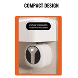 VEVOR 4 gal. Electric Mini Tank Hot Water Heater Shower Compact Storage Upgrade