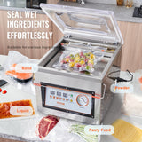 VEVOR Chamber Vacuum Sealer DZ-260C Commercial Sealing Packing Machine 320W