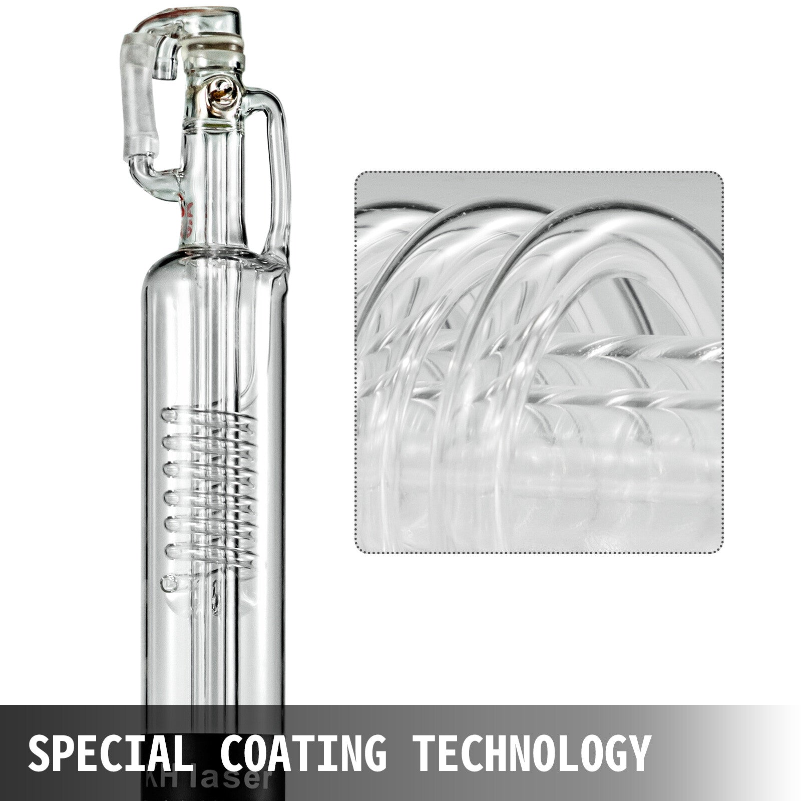 VEVOR CO2 laser tube 40W/50W/60W/80W/100W/130W suitable for CO2 laser engraving