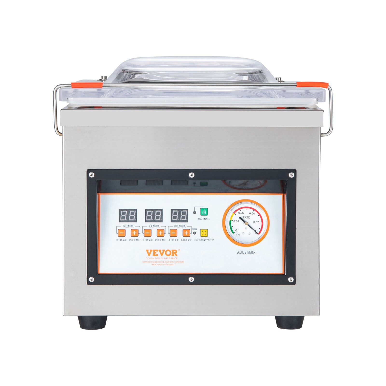 VEVOR Chamber Vacuum Sealer DZ-260C Commercial Sealing Packing Machine 320W