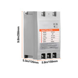Uimoso 5HP Single 1 Phase to 3 Phase Converter Digital Phase Shifter 15A 220V