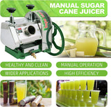 Manual Sugar Cane Press Juicer Juice Machine Commercial Extractor Mill 50KG/H