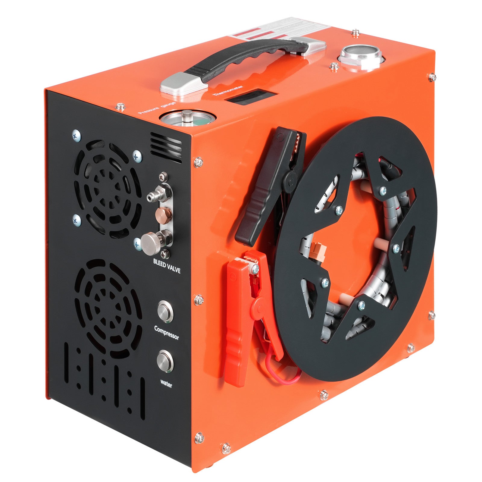 PCP Air Compressor 4500PSI/30Mpa Built-in Converter DC12V/AC120V Auto-Stop