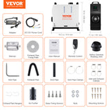 VEVOR Diesel Air Heater All-in-one 12V 8KW LCD Remote Control for Car RV Indoors