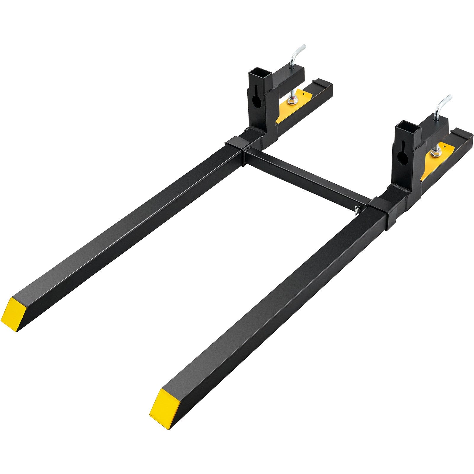 VEVOR Clamp on Pallet Forks 2000lbs Tractor Forks 60" Adjustable Bucket Forks