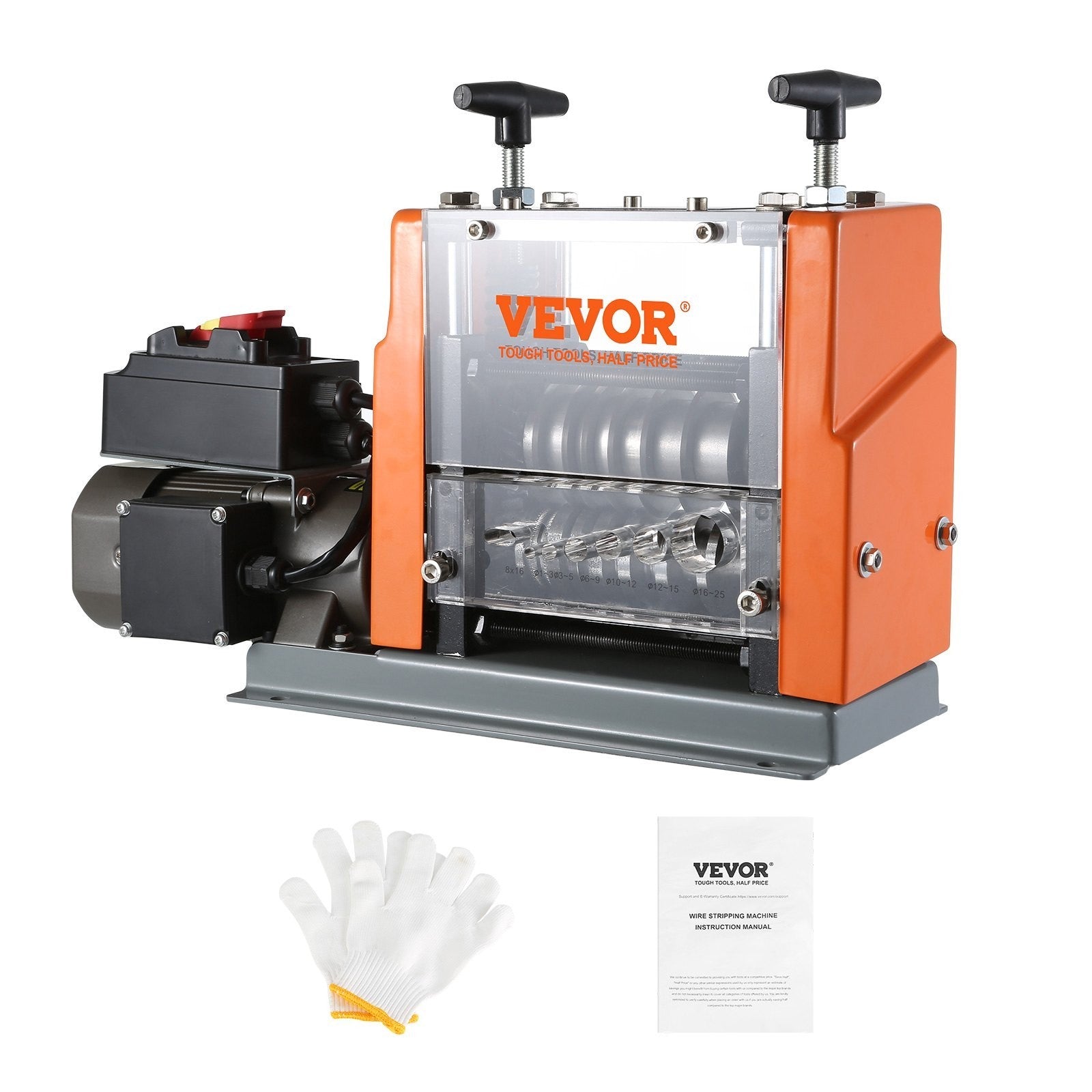 Electric Wire Stripping Machine 60W Copper Cable Stripper 0.06''-0.98''