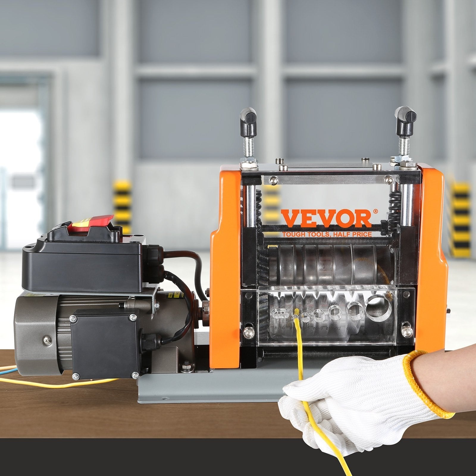 Electric Wire Stripping Machine 60W Copper Cable Stripper 0.06''-0.98''