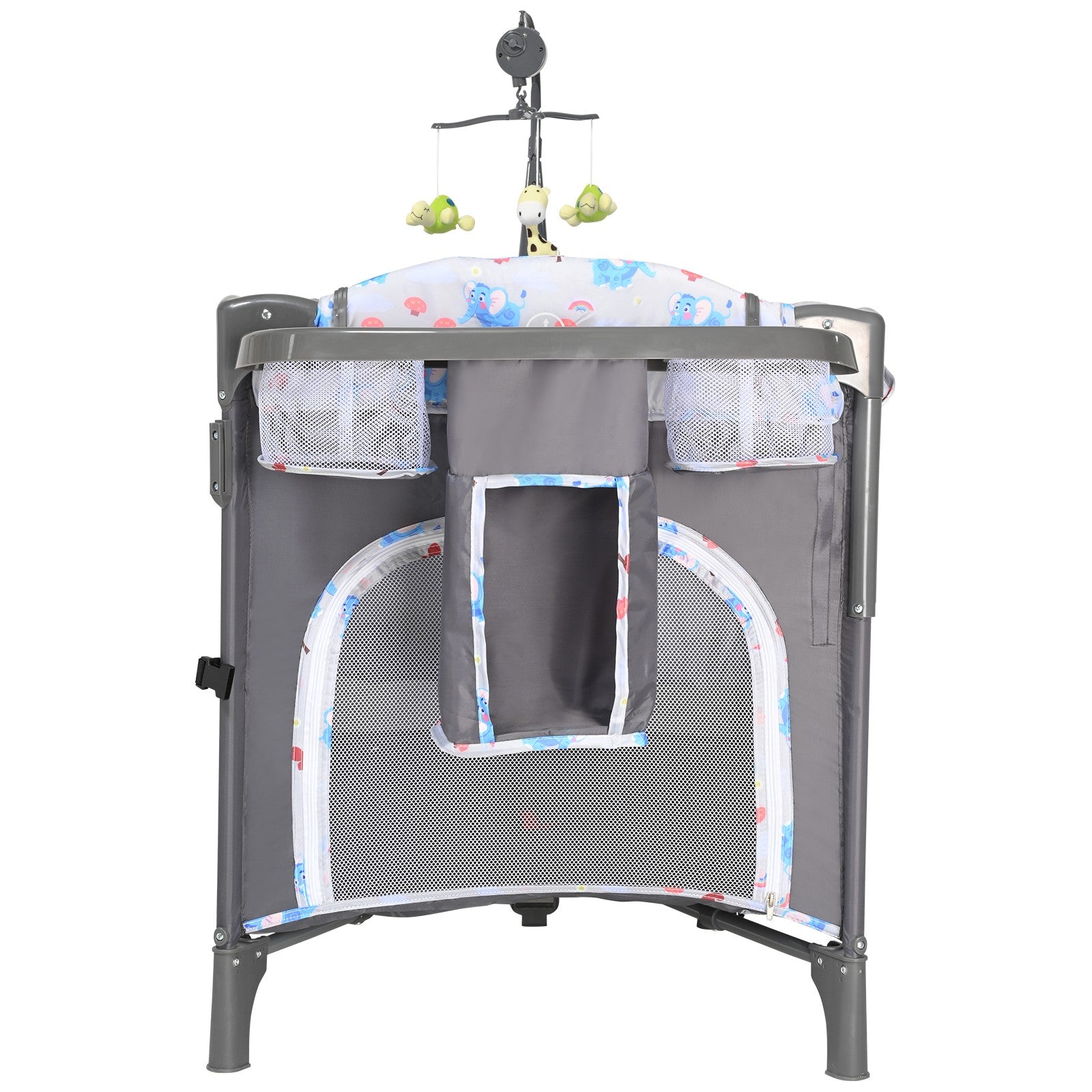 Baby Bassinet Bedside Crib 77 lbs Load Capacity Foldable Sleeper Newbors Bed
