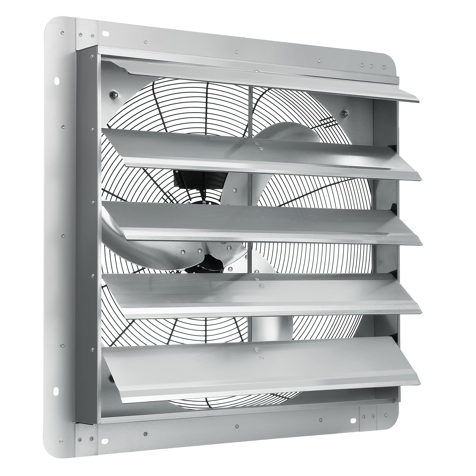 Uimoso Shutter Exhaust Fan Shop Exhaust Fan 24'' Wall Mounted Aluminum 3320 CFM