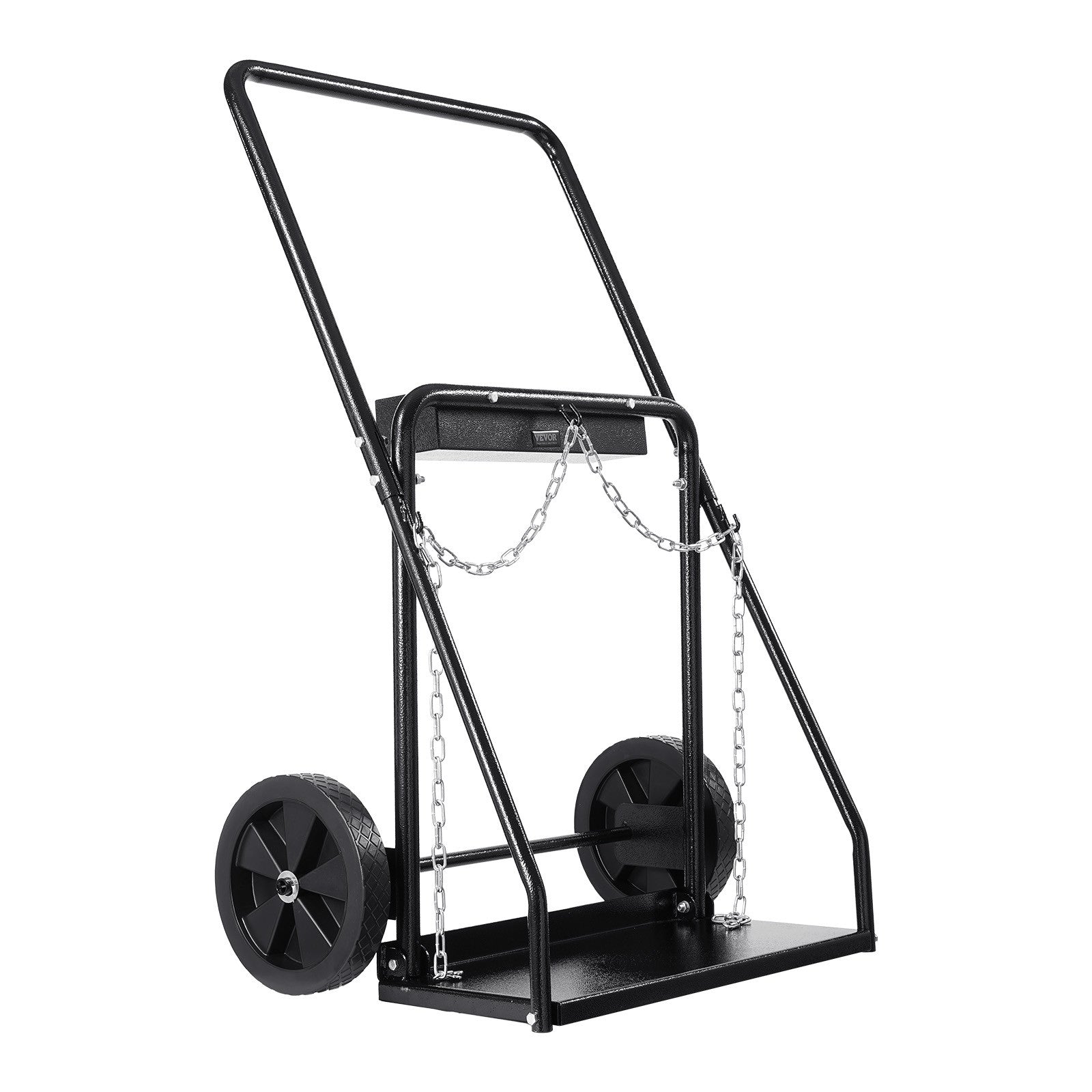VEVOR Welding Cylinder Cart Oxygen Acetylene Tank Cart with 10" Solid Wheels