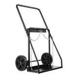 VEVOR Welding Cylinder Cart Oxygen Acetylene Tank Cart with 10" Solid Wheels