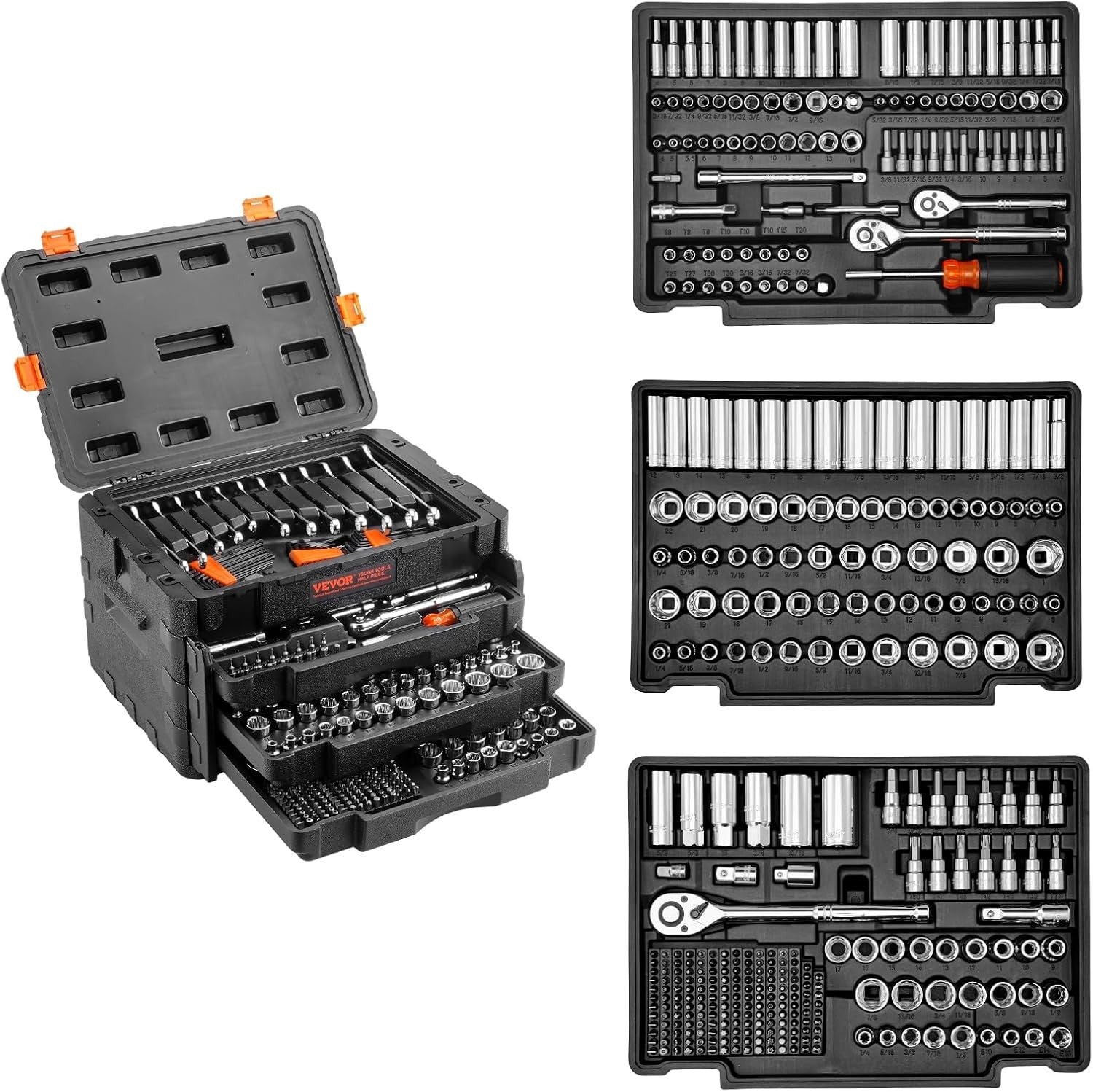 VEVOR Mechanics Tool Set and Socket Set