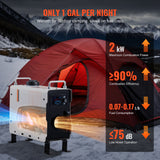 VEVOR Diesel Air Heater 12V/24V 2KW Bluetooth APP Remote Control for RV Outdoors