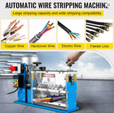370W Electric Wire Stripping Machine 0.06-1.5in Power Cable Stripper VEVOR