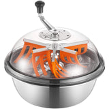 VEVOR 19" Manual Bud Leaf Trimmer 19 inch Bowl Hydroponic Bud Trimming Machine