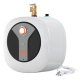 VEVOR 4 gal. Electric Mini Tank Hot Water Heater Shower Compact Storage Upgrade