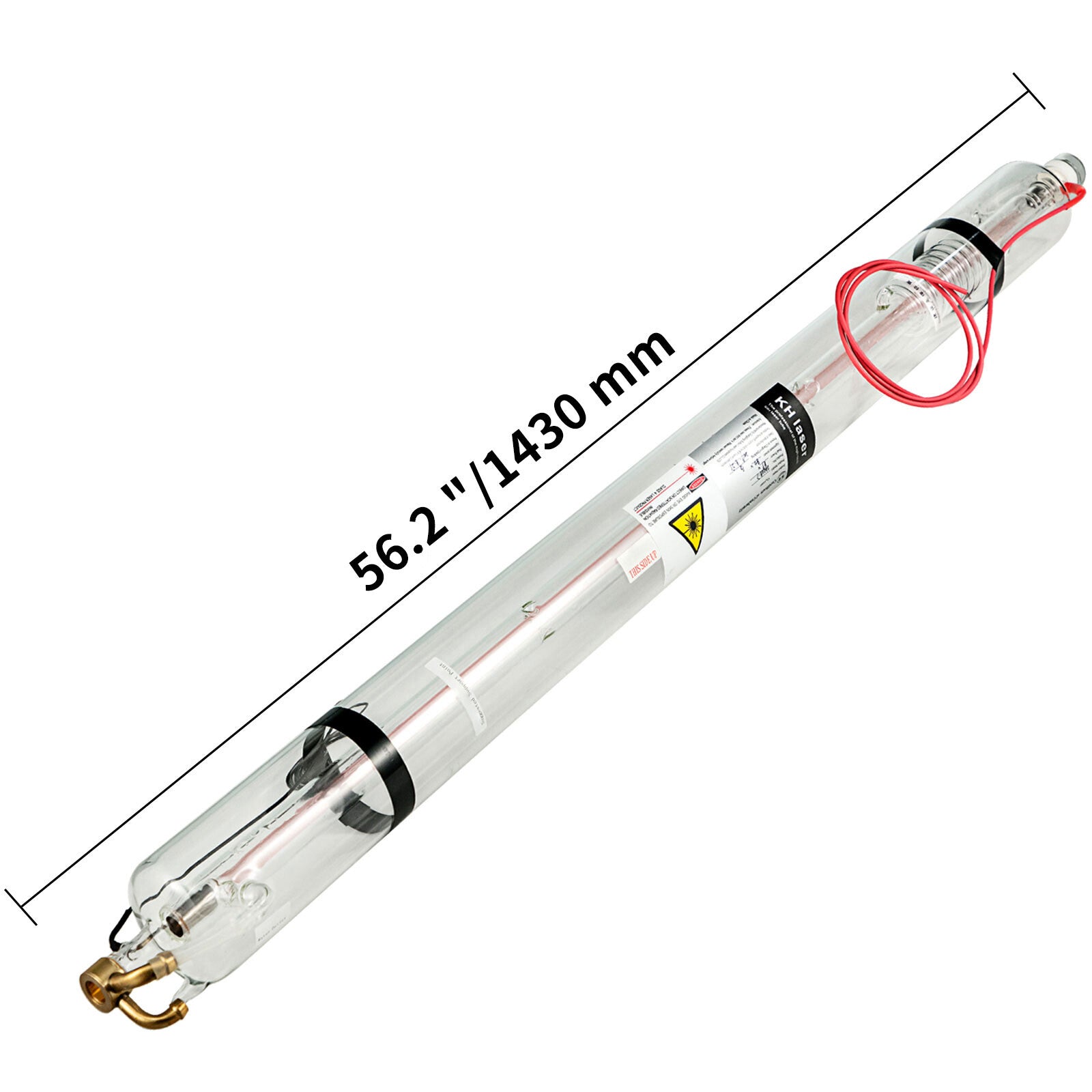 VEVOR CO2 laser tube 40W/50W/60W/80W/100W/130W suitable for CO2 laser engraving