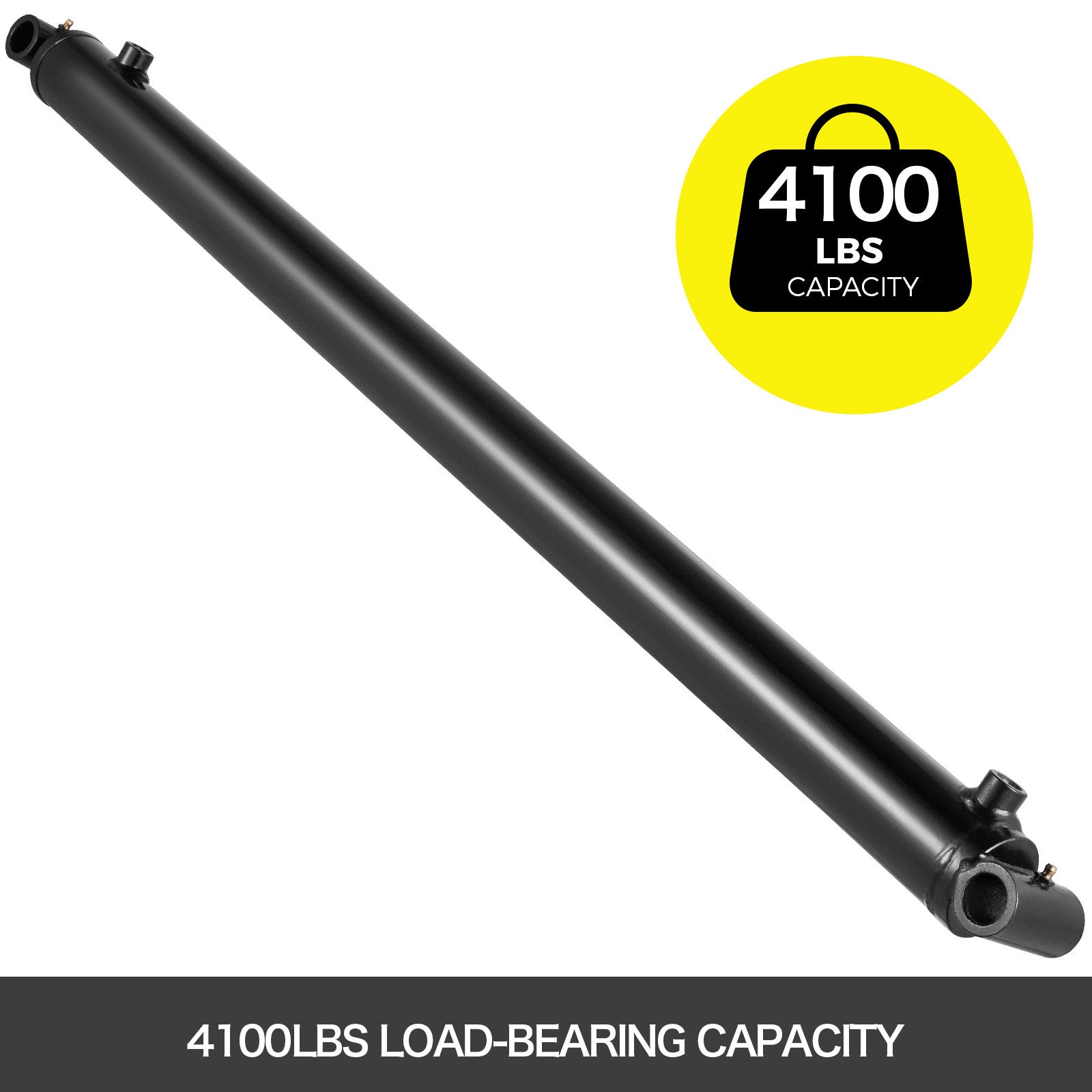 Hydraulic Cylinder Welded Double Acting 2" Bore 36" Stroke Cross Tube 2x36