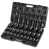 Impact Socket Set 29 PCs 3/4" Drive 6 Point SAE Master 3/4 inch - 2-1/2 inch