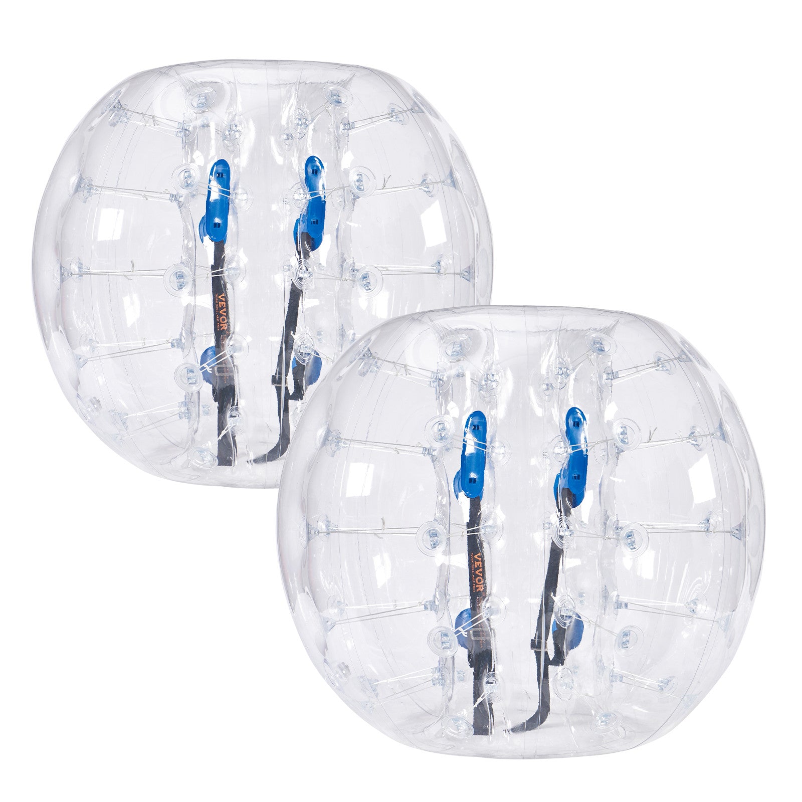 VEVOR Inflatable Bumper Balls 2-Pack 4FT/1.2M Sumo Zorb Balls for Teens