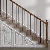 VEVOR Deck Balusters 101 Pack 32 in Aluminum Staircase Deck Spindles with Screws
