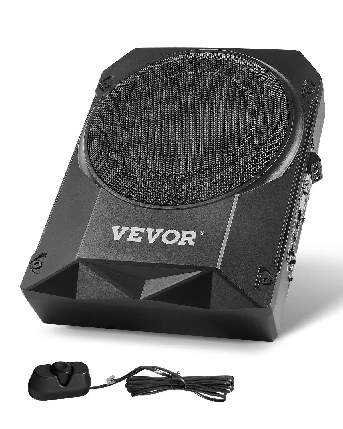 10" 400W Peak Under Seat Car Subwoofer - Slim Powered Car/Truck Subwoofer System
