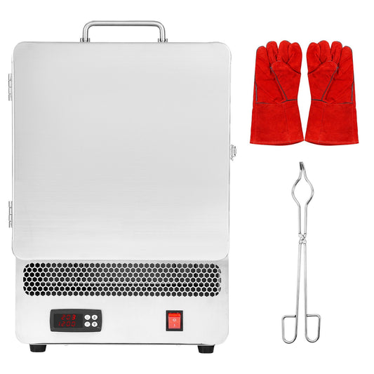 Tabletop Kiln Melter 1500W Electric Melting Furnace for Wax Casting Metal