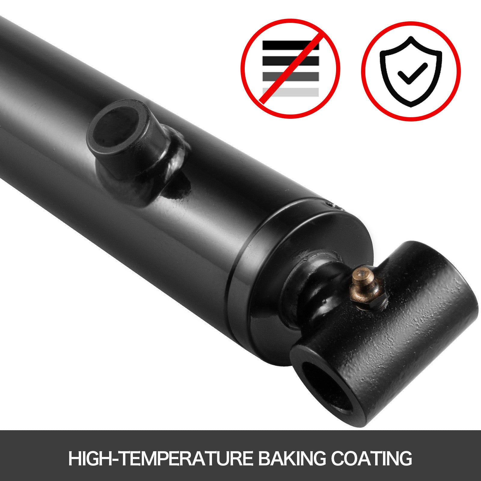 Hydraulic Cylinder Welded Double Acting 2" Bore 36" Stroke Cross Tube 2x36