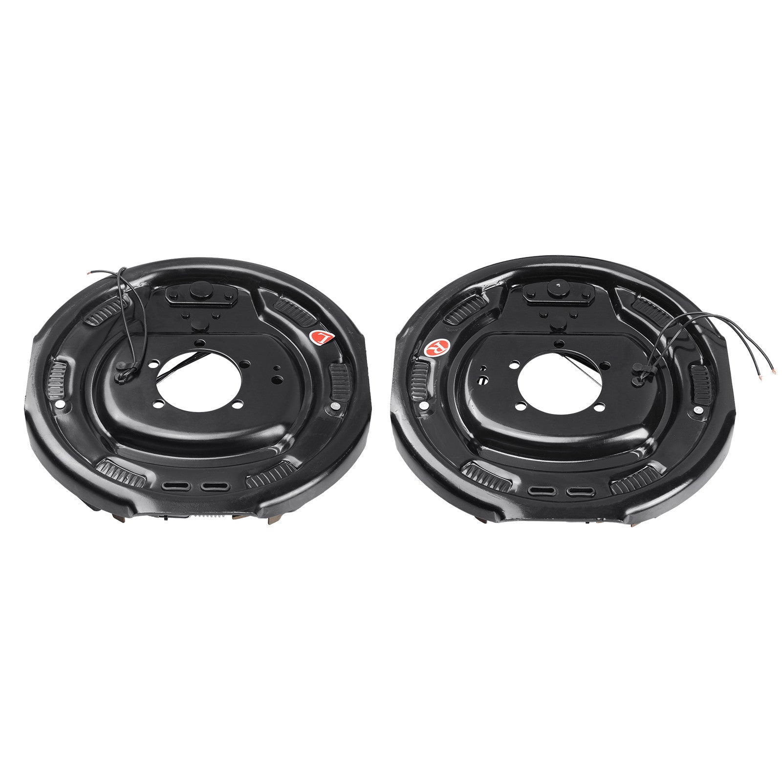 Electric Trailer Brake 12" x 2" Self-Adjusting Assembly 1 Pair 7000 lbs