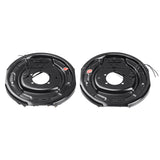 Electric Trailer Brake 12" x 2" Self-Adjusting Assembly 1 Pair 7000 lbs