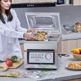 VEVOR Chamber Vacuum Sealer DZ-260C Commercial Sealing Packing Machine 320W