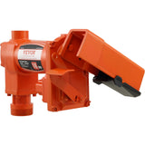 Fuel Transfer Pump Gasoline Pump 16GPM 12V with Hose & Nozzle for Diesel