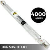 VEVOR CO2 laser tube 40W/50W/60W/80W/100W/130W suitable for CO2 laser engraving