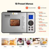 VEVOR 2LB 19-in-1 Bread Maker Automatic Compact Dough Machine Nonstick 3 Colors