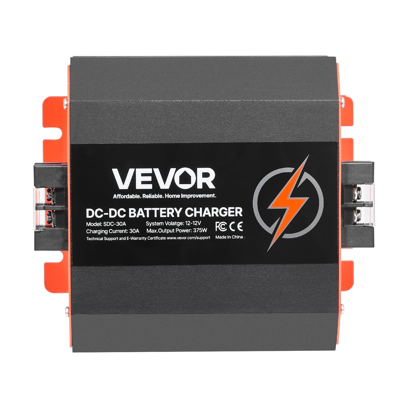 VEVOR 12V 30A DC to DC Charger Battery Charger 375W for Lead-Acid and Lithium
