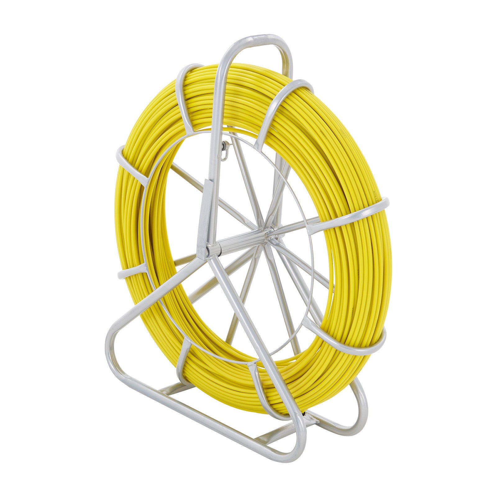 Fish Tape Puller Fiberglass 425 ft 1/4 inch Wire Cable Running Duct Rodder