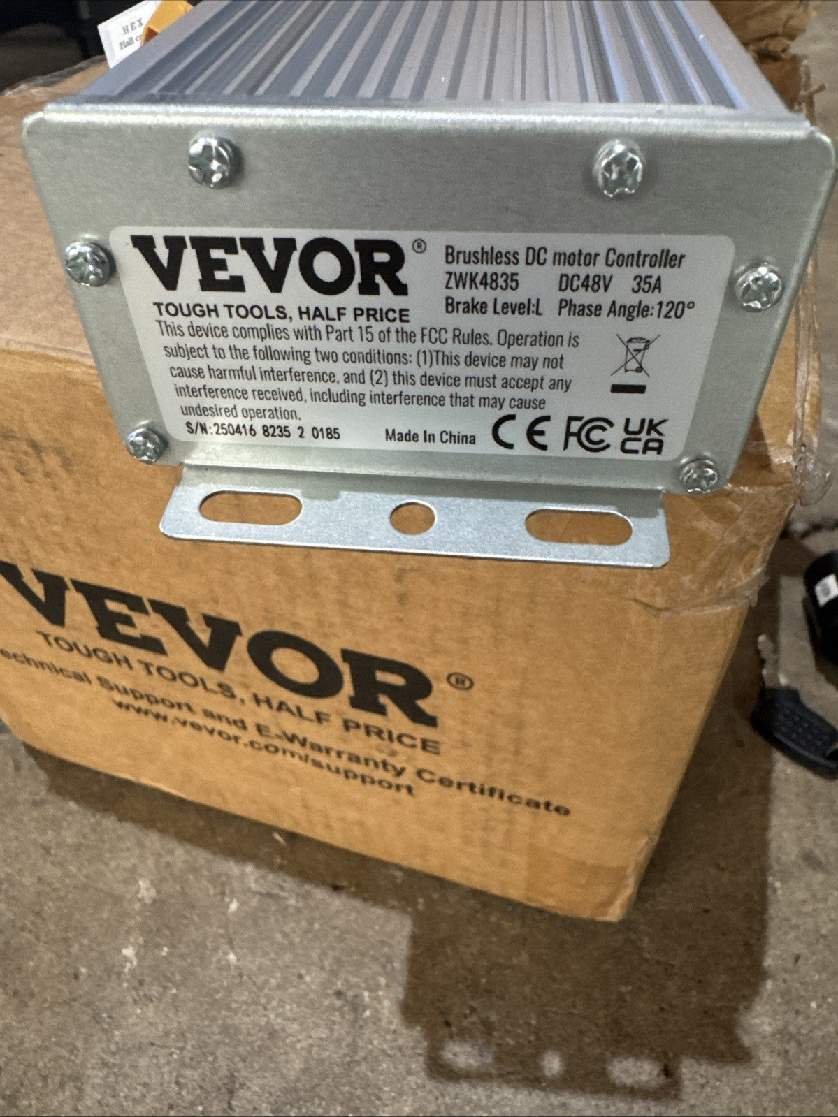 Vevor 2000w Brushless Motor Kit
