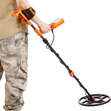 VEVOR Waterproof Metal Detector Professional Rechargeable Gold Detector 12" Coil