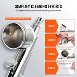 Uimoso Airbrush Kit Dual Fan Air Tank Compressor System Kit with 3.5L Air Tank